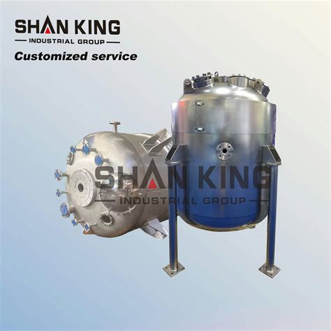 High Pressure Vessel Stainless Steel Reactor Glass Lined Storage Tank