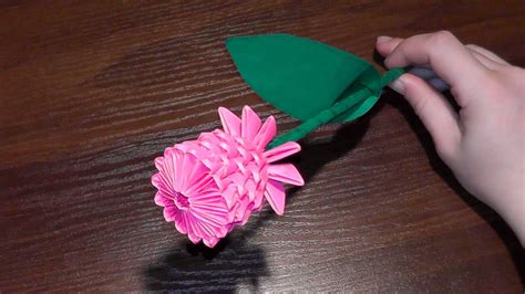 How To Make A Paper Flower Rose 3d Origami Tutorial Video With A Surprise Ending Youtube