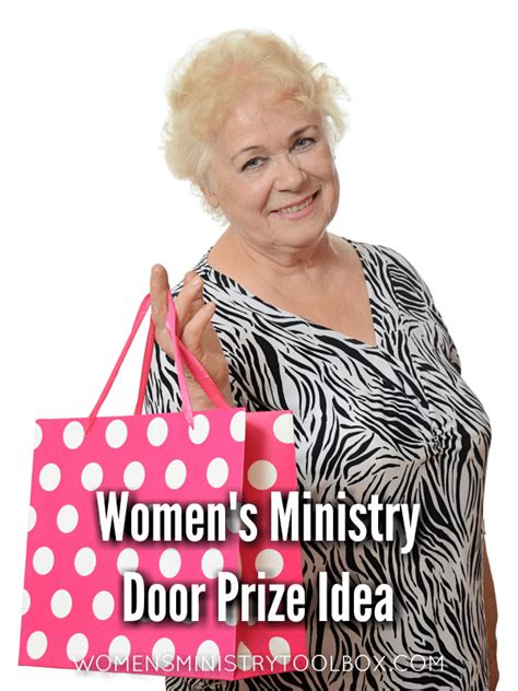 Women S Ministry Door Prize Idea Women S Ministry Toolbox Womens Ministry Womens Ministry