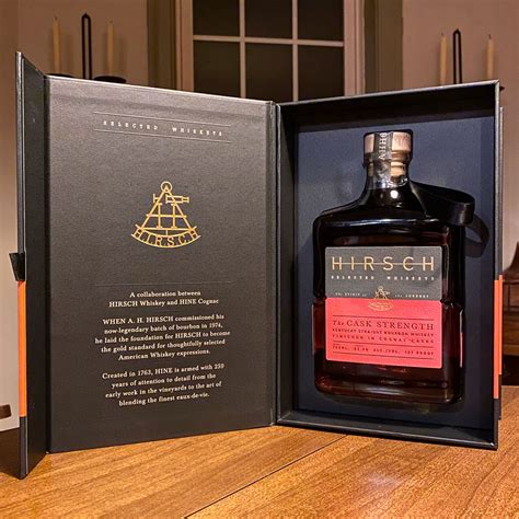 Hirsch Selected Whiskeys Cask Strength Bourbon Finished In Cognac