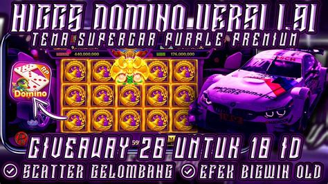 Giveaway B X Speeder Higgs Domino Rp V Black Purple Tema