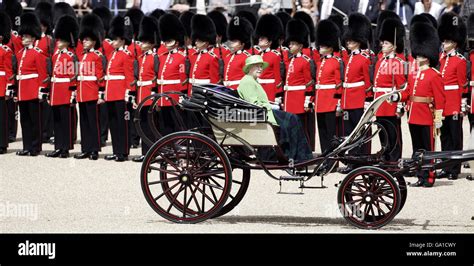 Trooping the Colour ceremony Stock Photo - Alamy