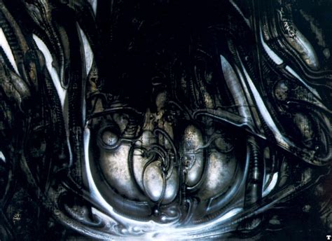 Biomechanical Landscape Scythe Science Fiction H R Giger Hd Wallpaper