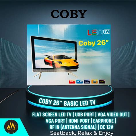 Coby 26 Normal Basic LED TV Shopee Philippines