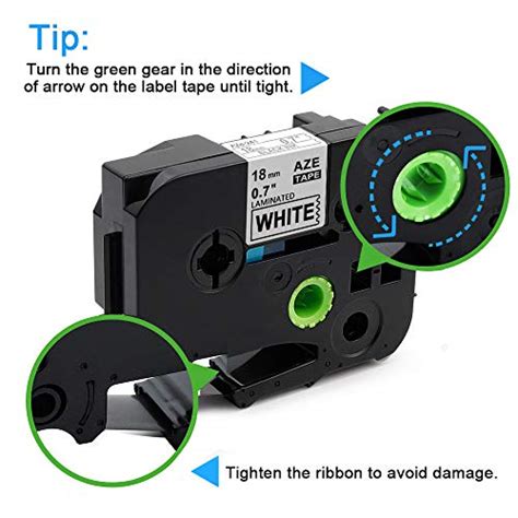 Labelife Compatible Brother Ptouch 18mm Label Tape 3 4 Inch Laminated
