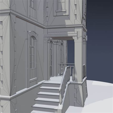 Victorian House 03 - 3D Model by mg53