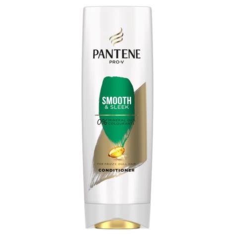 Pantene Pro V Smooth Sleek Hair Conditioner For Dull Frizzy Hair