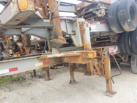 Sold Used 20 Ft Container Chassis Innova Industries