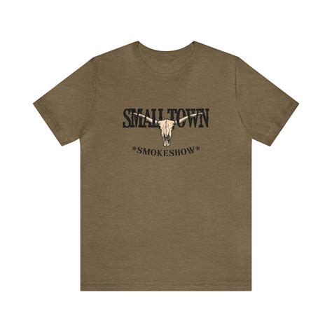 Small Town Smokeshow Graphic Tee Zach Bryan Country Music Shirt Western Clothes Country