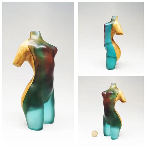 Epoxy Resin Sculpture Woman