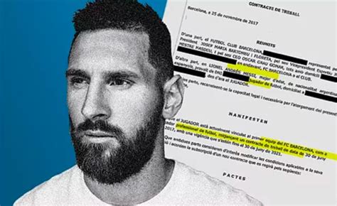 El Contrato De Messi Todos Los Detalles Sobre El Mayor Acuerdo En La Historia Del Deporte