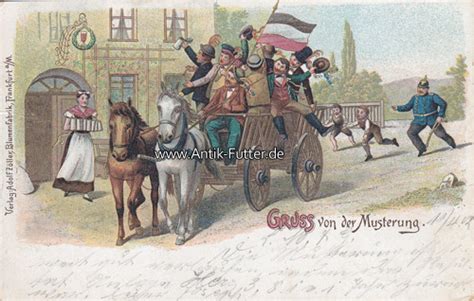 Deutsches Reich Ansichtskarte Postkarte Litho Gruss Von Der