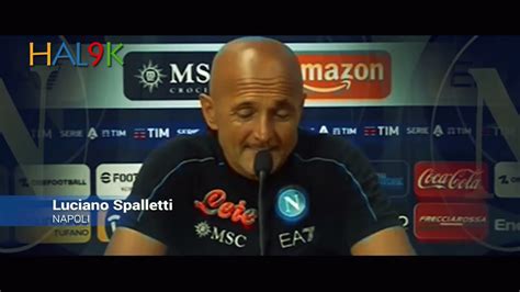 Napoli Lecce Spalletti Conferenza Post Gara Youtube