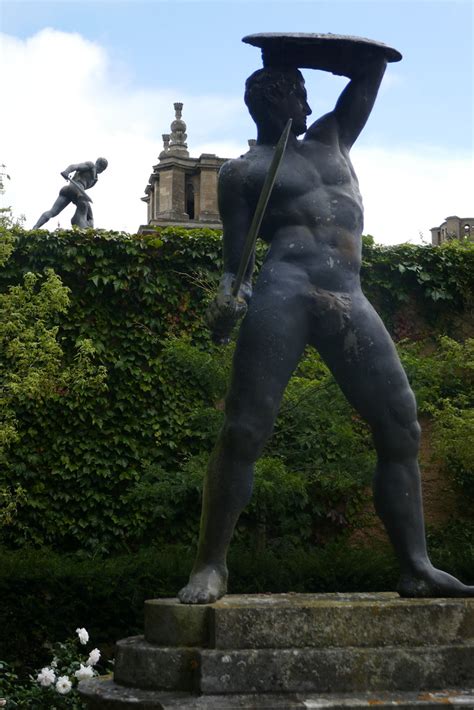 Gladiator Water Terrace Blenheim Palace Oxfordshire Jacquemart