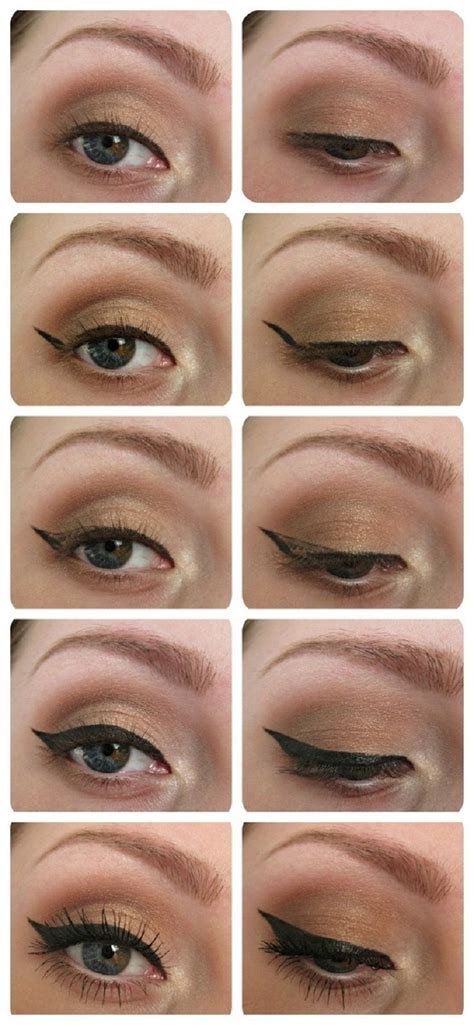 Top 10 Eyeliner Tutorials For Irresistable Cat Eyes Winged Eyeliner