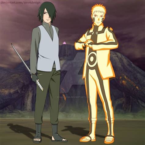 Boruto Naruto Next Generation Naruto And Sasuke By IEnniDESIGN On