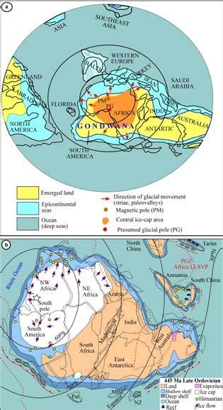 A Schematic Paleotectonic Reconstruction And Paleogeography Of The