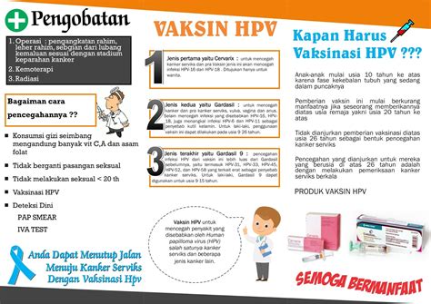Leaflet Kanker Serviks Desainkuni