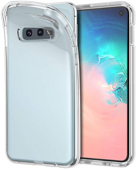 Силиконовый чехол накладка для телефона Samsung Galaxy S10E ...