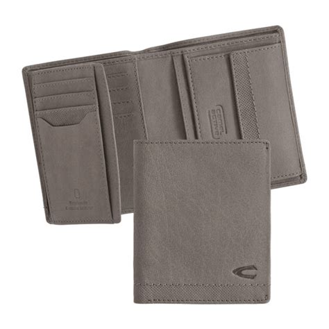 Camel Active Carteira Vertical Porta Moedas Nimbus Charcoal