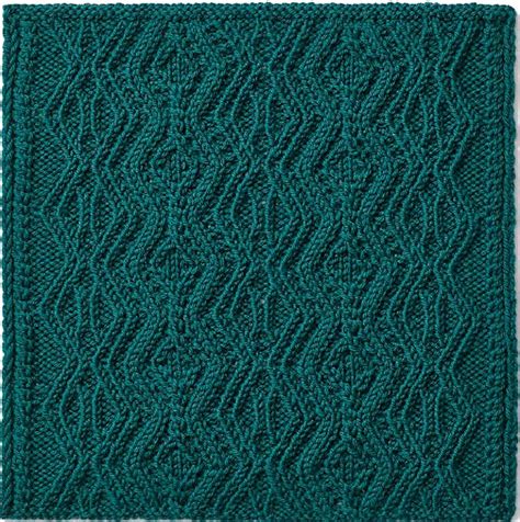 Ravelry 2019 Knitterati Diagonal Afghan Block 7 Pattern By Mari Tobita