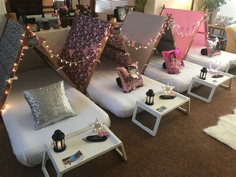 Glitter And Glam Teepee Ultimate Sleepover Or Slumber Under Party Theme