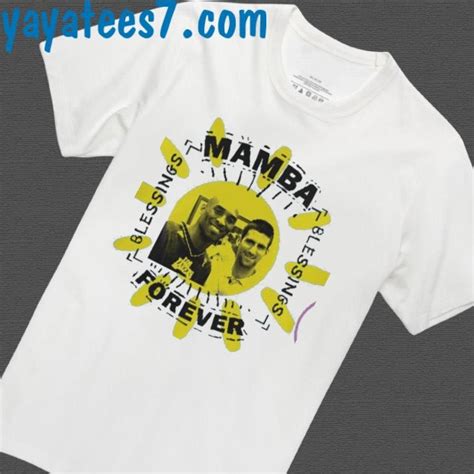 Kobe Bryant And Novak Djokovic Mamba Forever Blessing Legacy Shirt