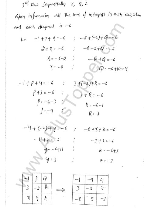 Ml Aggarwal Icse Solutions For Class Maths Chapter Integers A