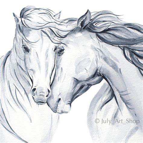 Este artículo no está disponible Etsy Dibujos de caballos Caballo