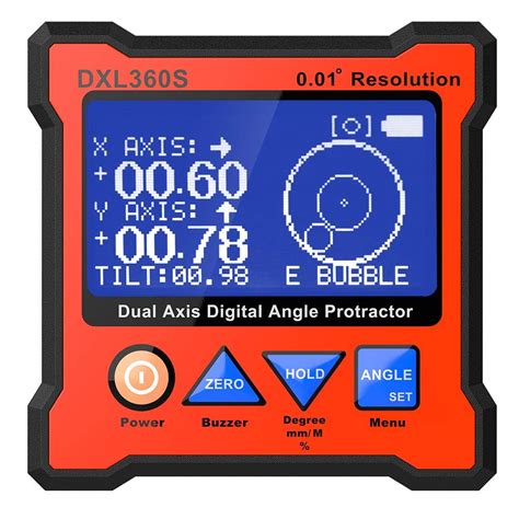 Buy Digital Protractor Dxl360s Digital Level Box Gyro Gravity 2 In 1 Digital Protractor