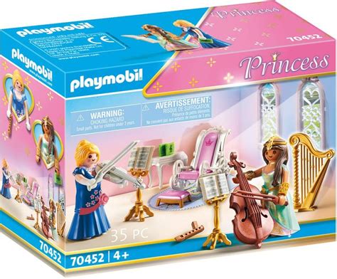 A Playmobil Princess Playset With Musical Instruments