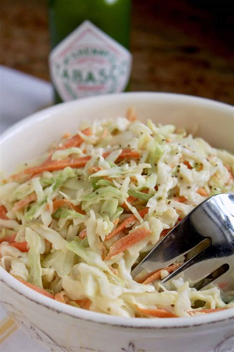 Spicy Coleslaw Christinas Cucina