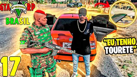 GTA 5 ROLEPLAY BRASIL BLITZ DO EXÉRCITO NA FRONTEIRA 13ª