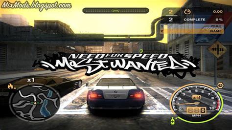 [NFSMW] Widescreen Fix - MixMods