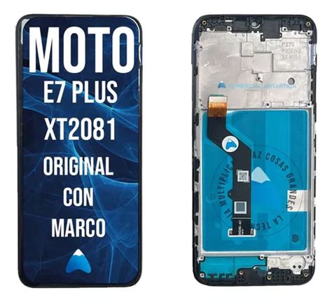 Modulo Para Motorola Moto E7 Plus Xt2081 Con Marco Cal Orig