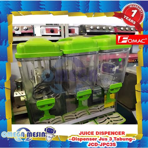 Jual Mesin Jus Dispenser Tabung Juice Dispencer Jcd Jpc S Fomac