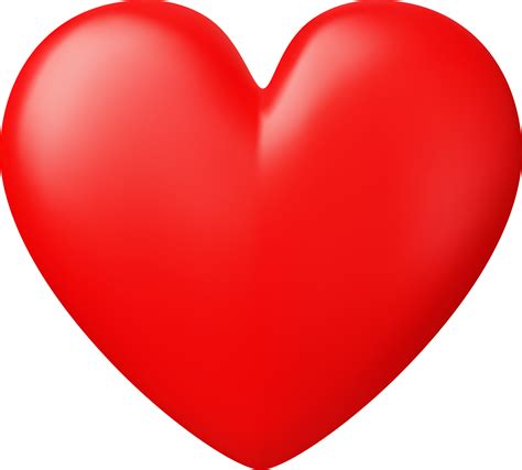 Shiny 3d Heart 36331226 Png