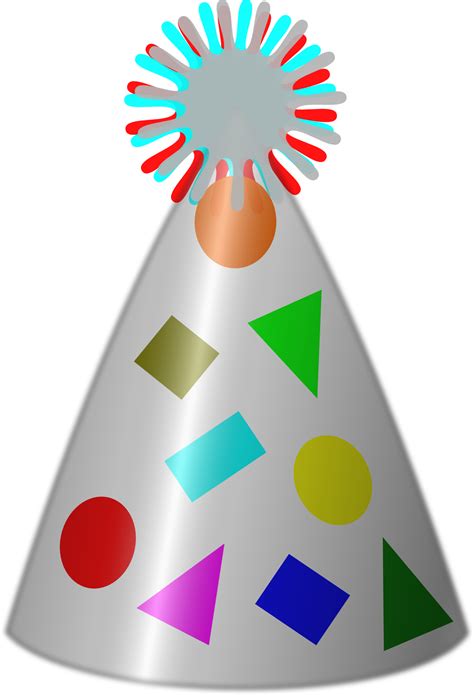 Party birthday hat PNG transparent image download, size: 1308x1920px