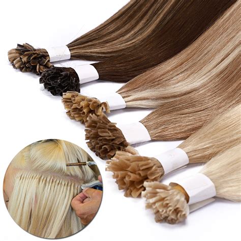 Sego U Tip Hair Extensions Pre Bonded Fusion Hairpieces 100 Remy Human