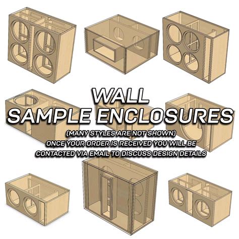 Wall Subwoofer Blueprint Design Caraudiofabrication Subwoofer Box