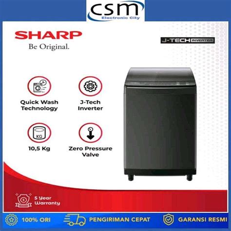 Jual Sharp Mesin Cuci Tabung Kg Es M Xt Sa Esm Xtsa