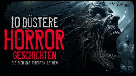 10 düstere Horror Geschichten Creepypasta german Deutsch Horror