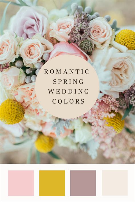 Spring Wedding Color Palette 2024 Jobi Ronnie