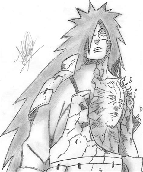 Madara Draw by XTopMadaraUchihaX on DeviantArt