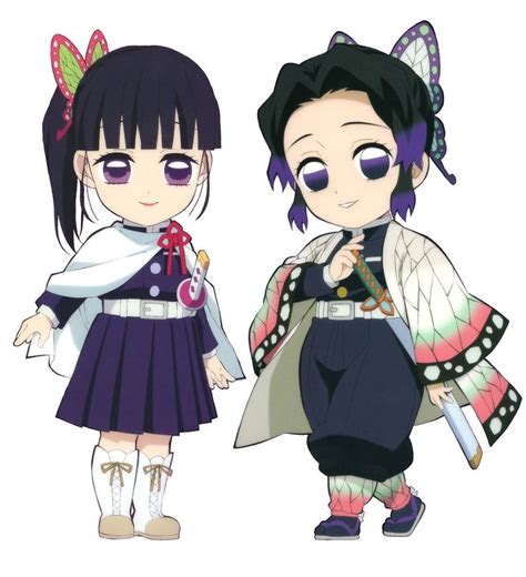 Kanao Tsuyuri And Shinobu Kocho Chibi In 2022 Anime Chibi Chibi Anime