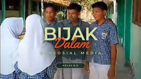 Bijak Dalam Bersosial Media Youtube