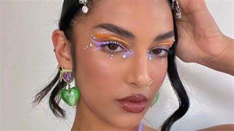 Maquillaje Para Edc Ideas Para Brillar Con Electro Vibes Glamour