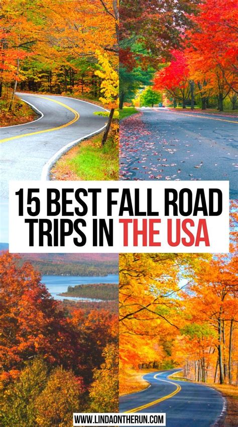 15 Best Fall Road Trips In The USA Fall Foliage Road Trips Fall Road