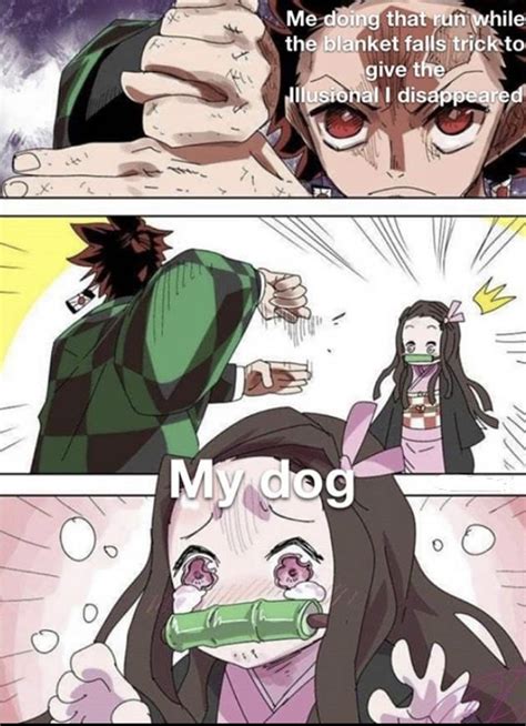 Bro just look at nezuko 😭 : r/animememes