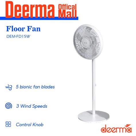 Deerma Fd W Floor Fan Strong Air Volume Table Fan For Home Natual Wind